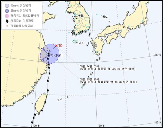 기상청 태풍 예보