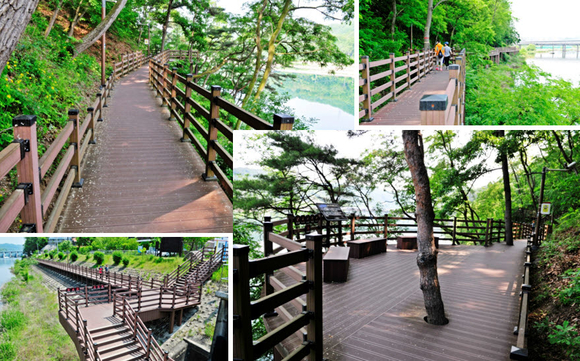 안동 호반나들이길 전경. 경상북도 제공.