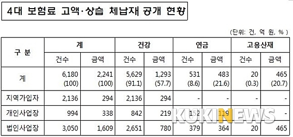 자료= 국민건강보험공단