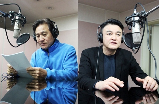 사진= 3.1운동 100주년을 기념해 ‘지방 도시 만세운동 영상 캠페인’에 내레이션에 참여한 안성기(사진 좌측)와 박중훈