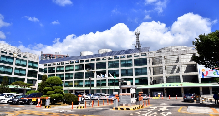 시흥시청 전경