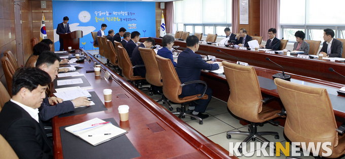 교육행정협의회가 22일 전북도교육청서 열렸다.