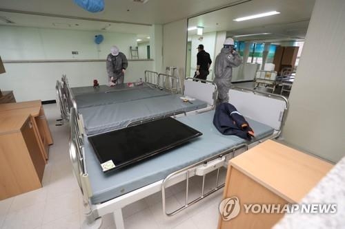 국군대구병원에 코로나19 병상 추가 마련. 사진=연합뉴스
